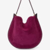 Sac Oskan Hobo Soft en cuir de veau suédé tressé Sac Oskan Hobo Soft en cuir de veau suédé tressé