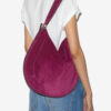 Sac Oskan Hobo Soft en cuir de veau suédé tressé Sac Oskan Hobo Soft en cuir de veau suédé tressé