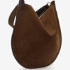 Sac Oskan Hobo Soft en cuir de veau suédé tressé Sac Oskan Hobo Soft en cuir de veau suédé tressé