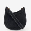 Sac Oskan Soft en cuir de veau suédé tressé