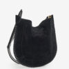 Sac Oskan Soft en cuir de veau suédé tressé