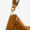 Sac Oskan Soft Zip en cuir de veau suédé tressé Sac Oskan Soft Zip en cuir de veau suédé tressé