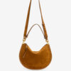 Sac Oskan Soft Zip en cuir de veau suédé tressé Sac Oskan Soft Zip en cuir de veau suédé tressé