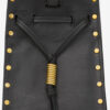 Sac seau en cuir de vachette lisse Silao Sac seau en cuir de vachette lisse Silao