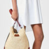 Sac seau en raphia Bayia