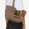 Sac Yenky Zipped en coton délavé avec logo Sac Yenky Zipped en coton délavé avec logo