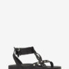 Sandales en cuir pleine fleur Silya
