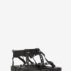 Sandales en cuir pleine fleur Silya