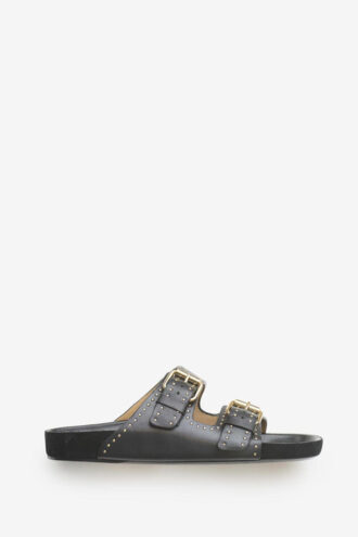 Sandales ouvertes en cuir Lennyo