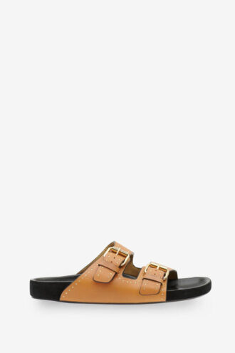 Sandales ouvertes en cuir Lennyo