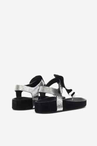 Sandales plates en cuir Isela