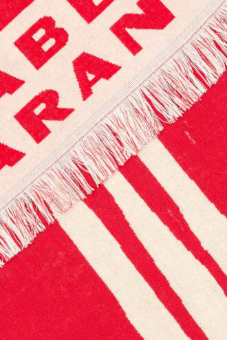 Serviette en coton à motif graphique Maratea