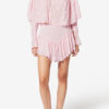 Short brodé en soie et coton Zoelia Short brodé en soie et coton Zoelia