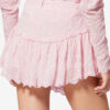 Short brodé en soie et coton Zoelia Short brodé en soie et coton Zoelia