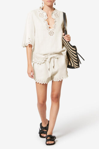 Short en coton Balyme-Gc