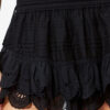 Short en coton brodé Puria