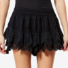Short en coton brodé Puria