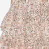 Short en coton imprimé à volants Jocadia