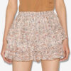 Short en coton imprimé à volants Jocadia