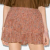 Short en coton imprimé à volants Jocadia Short en coton imprimé à volants Jocadia