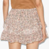 Short en coton imprimé à volants Jocadia