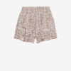 Short en coton imprimé à volants Jocadia