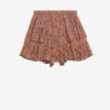 Short en coton imprimé à volants Jocadia Short en coton imprimé à volants Jocadia