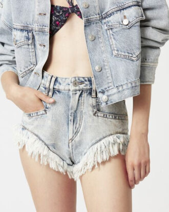 Short en denim Eneidao Short en denim Eneidao