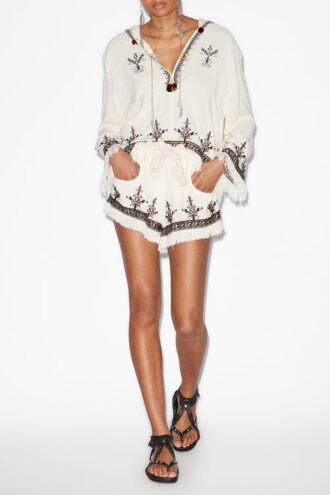 Short en gaze brodé Kriss