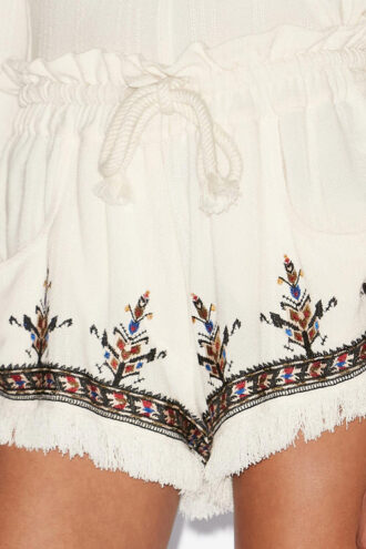 Short en gaze brodé Kriss