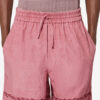 Short en gaze de coton brodé Zilan Short en gaze de coton brodé Zilan