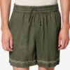 Short en gaze de coton brodé Zilan Short en gaze de coton brodé Zilan