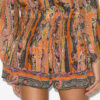 Short en soie imprimé Maelly