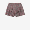 Short en voile de coton biologique imprimé Jocadia Short en voile de coton biologique imprimé Jocadia
