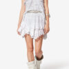 Short Jocadia en coton et dentelle florale Short Jocadia en coton et dentelle florale