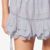 Short Puria en coton à volants et jupe-short en dentelle florale