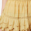 Short Puria en coton à volants et jupe-short en dentelle florale