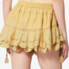 Short Puria en coton à volants et jupe-short en dentelle florale