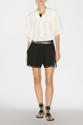 Short Safa Short en dentelle ajourée Short Safa Short en dentelle ajourée