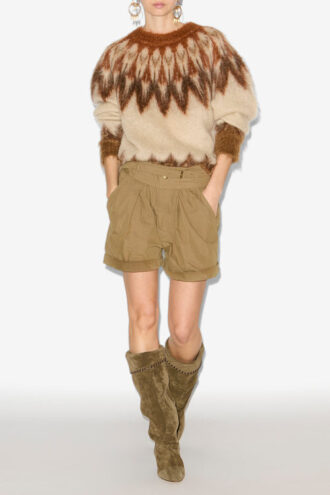 Short sportif en coton Danica