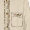 Surchemise en coton brodée Rudy