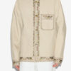 Surchemise en coton brodée Rudy