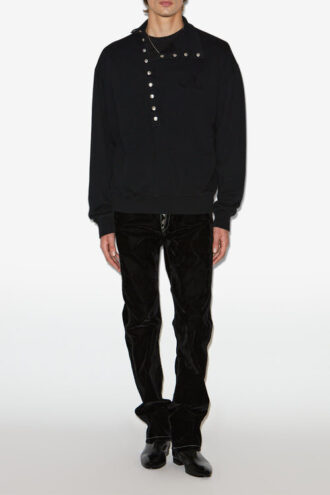 Sweat-shirt à col zippé Marcos