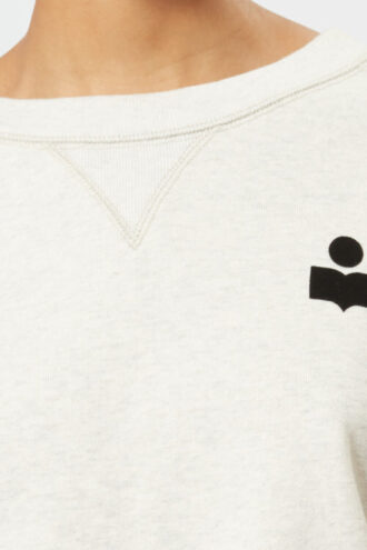Sweat-shirt court imprimé logo Margo