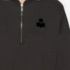 Sweat-shirt court Ross à col montant en coton Sweat-shirt court Ross à col montant en coton