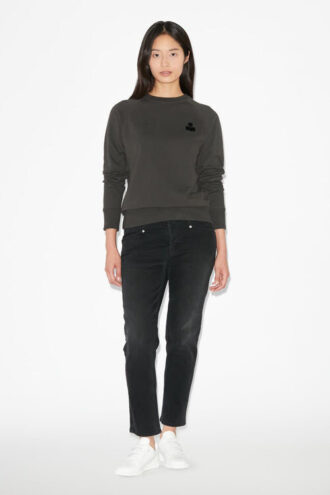 Sweat-shirt en coton avec logo Milla