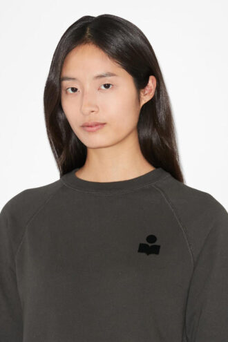 Sweat-shirt en coton avec logo Milla