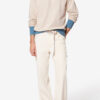 Sweat-shirt en coton brodé Miker