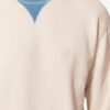 Sweat-shirt en coton brodé Miker