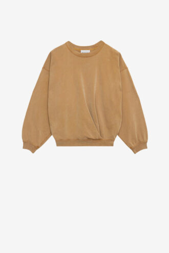 Sweat-shirt en coton délavé Sauria Sweat-shirt en coton délavé Sauria